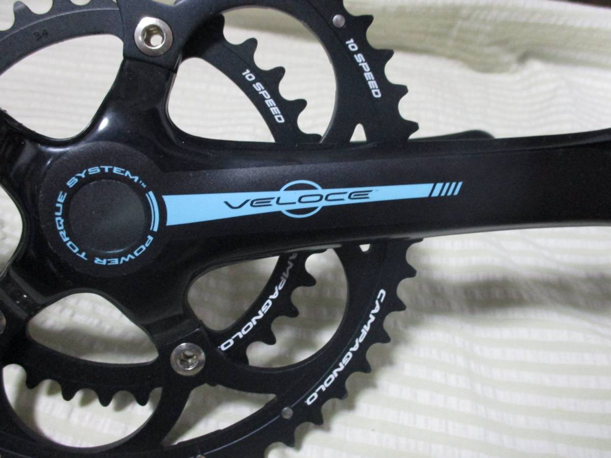 Campagnolo/カンパニョーロ VELOCE ヴェローチェ 172.5mm 50/34T JISBB 