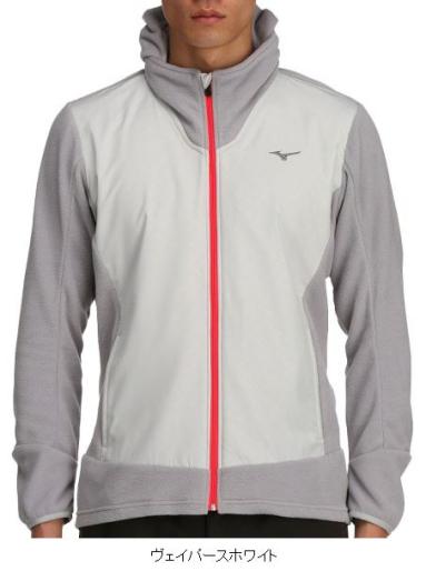 ミズノゴルフ MIZUNO GOLF 秋冬モデル MOVE HYBRID WARMER ブレスサーモブルゾン 30％ＯＦＦ！！ ヴェイパースホワイト（L寸）