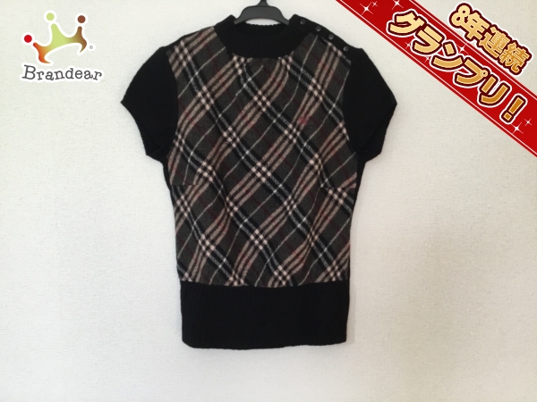 バーバリーブルーレーベル Burberry Blue Label トップス 半袖セーター 