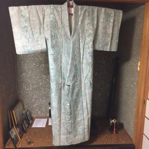超美品】手織絹100% /牛首紬/石川県指定無形文化財 /着物&帯 牛首紬