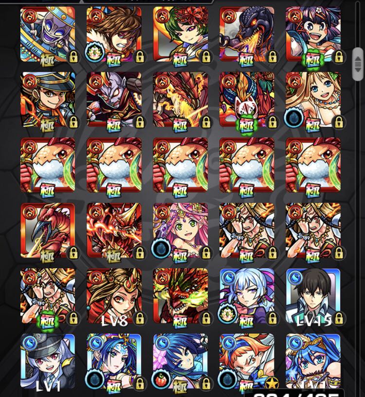モンスト 引退 ランク200～ 運極34 マナパンドラルシファー限定キャラ多数【即渡し可能】
