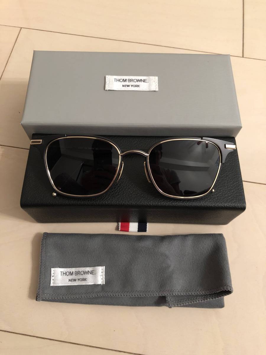 THOM BROWNE トムブラウン TB-107-A-T-BLK-GLD-51