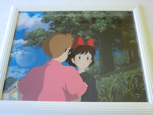 魔女の宅急便 アニメセル画 キキ トンボ 額装 その他 売買されたオークション情報 Yahooの商品情報をアーカイブ公開 オークファン Aucfan Com