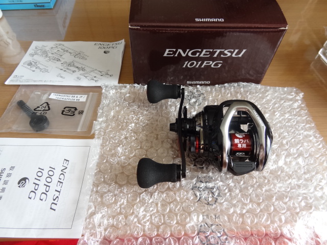 新品 未使用 シマノ 炎月 101 PG 左 タイラバ イカメタル ENGETSU CT