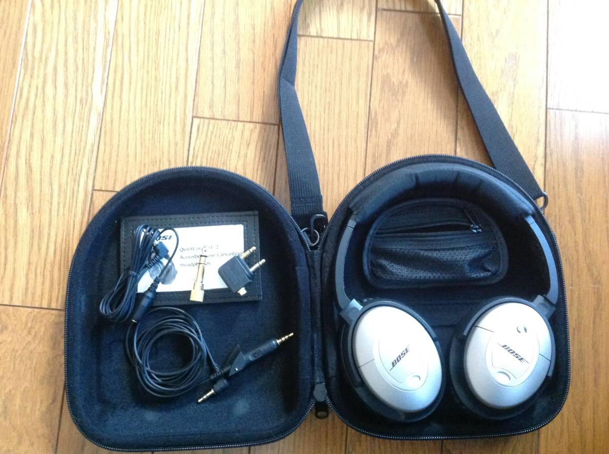 Étui Rigide (Custodia) Pour Casque BOSE Quiet Comfort 2 (QC2) - Noir - Occasion