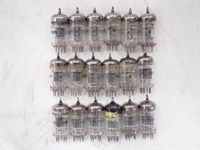 NEC 真空管 12RHH14 通信用 元箱付 18点セット ▽ 5089F-1 【公式通販】