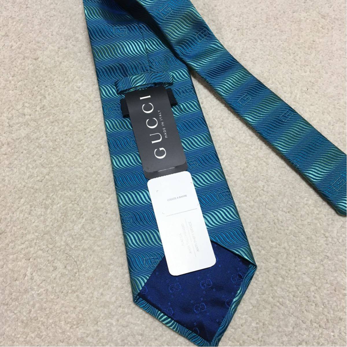 グッチ ネクタイ タグ付き エメラルドグリーン系 ネクタイ 売買されたオークション情報 Yahooの商品情報をアーカイブ公開 オークファン Aucfan Com