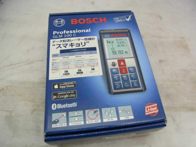 ★新品未開封★ ボッシュ レーザー距離計 GLM100C 格安即決♪
