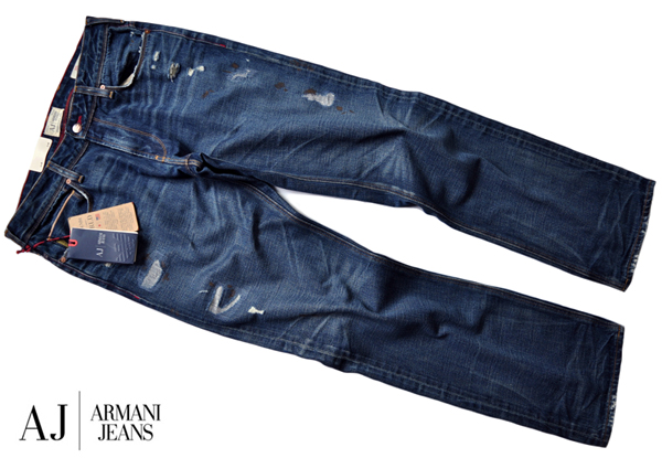 新品正規6.8万 ARMANI アルマーニ ジーンズ デニム 世界数量限定「1981 