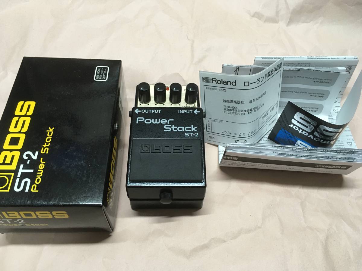 ST-2 Power BOSS Stack | ディストーション 中古 エフェクター ボス