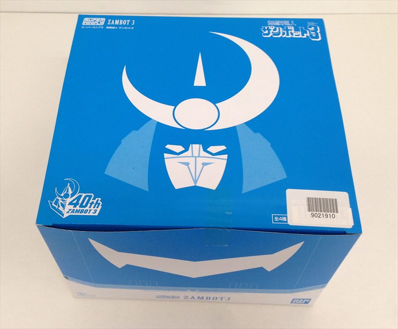 K033★スーパーミニプラ 無敵超人ザンボット34個セット (食玩) 1BOX 40th記念 未開封 食玩 中古★