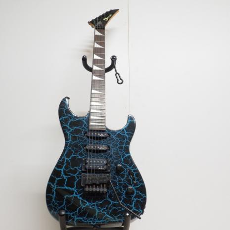 ik) エレキギター CHARVEL Blue Crackle Finish JACKSON 難有