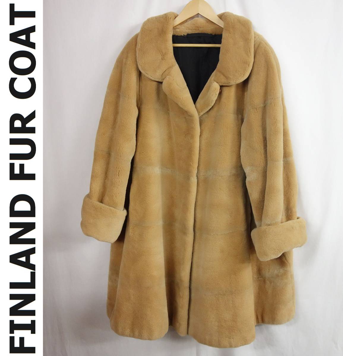 美品☆フィンランド製 最高級ヌートリア毛皮 TUA RAHIKAINEN 