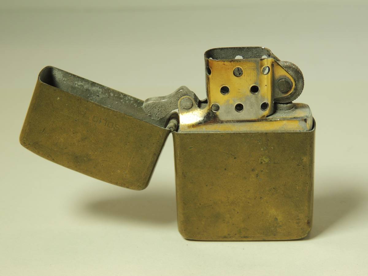 1932-1985 ZIPPO ソリッドブラス SOLID Zippo Solid Brass solid 