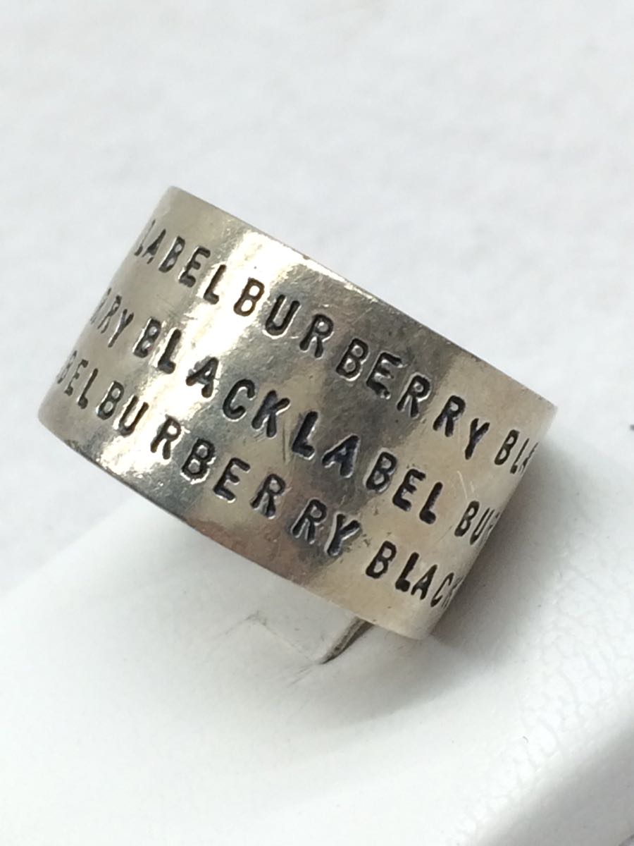 BURBERRY BLACK LABEL バーバリー ブラックレーベル メンズ シルバー 