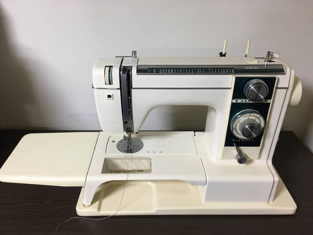 813型 フリーアーム EXCEL ジャノメ エクセル ミシン JANOME MODEL 