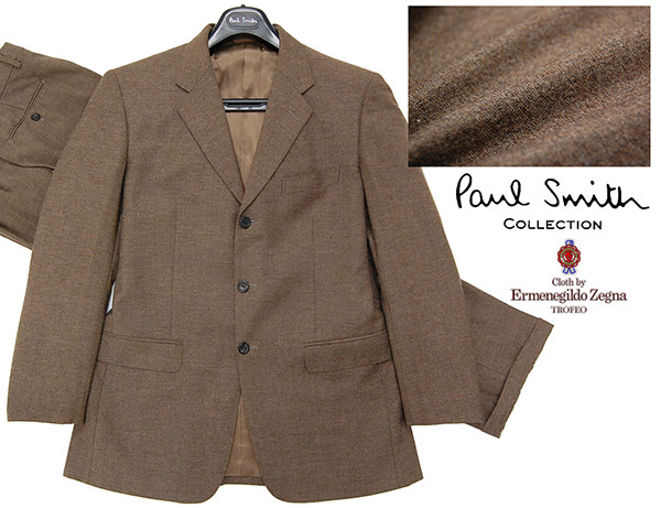 【新品未使用】Paul Smith × Ermenegildo Zegna 最高峰！定価16万円 ポールスミスコレクション x ゼニア Paul Smith