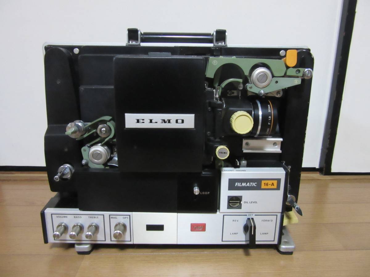 ELMO 16-A 映写機 16mm+おまけ エルモ ELMO 16-CL 16㎜ 映写機 ELMO 16-A 映写機 16mm+おまけ エルモ ELMO 16-CL 16㎜ 映写機