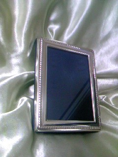 カーズ CARRS イギリス製 角型フォトフレーム シルバー HANDMADE IN