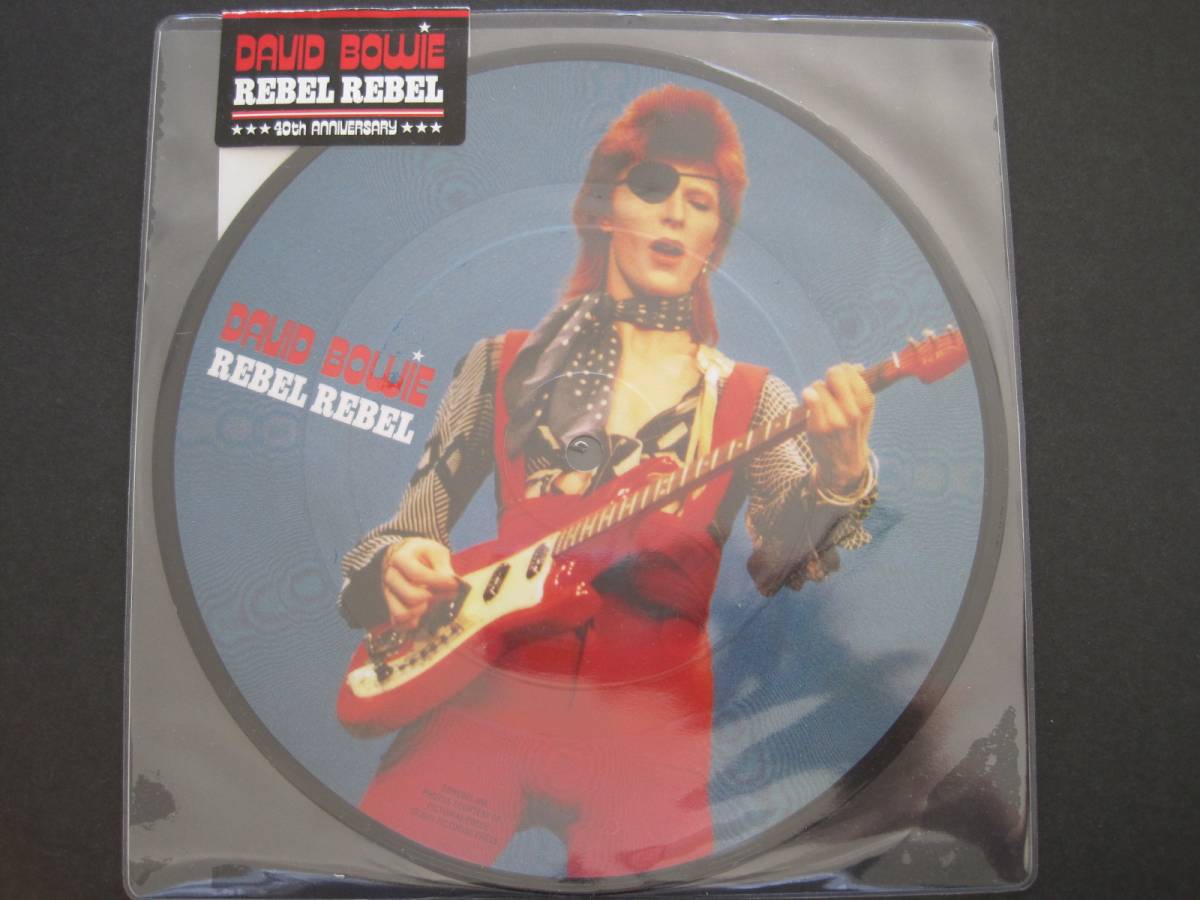 DAVID BOWIE**REBEL REBEL**限定ピクチャー**7インチ David Bowie 