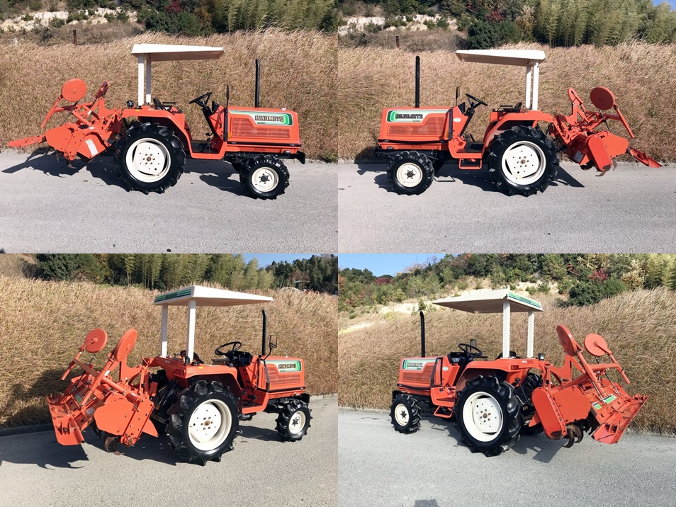 売り切り《HINOMOTO》 日の本 トラクター 20馬力 《N209》 4WD 美品