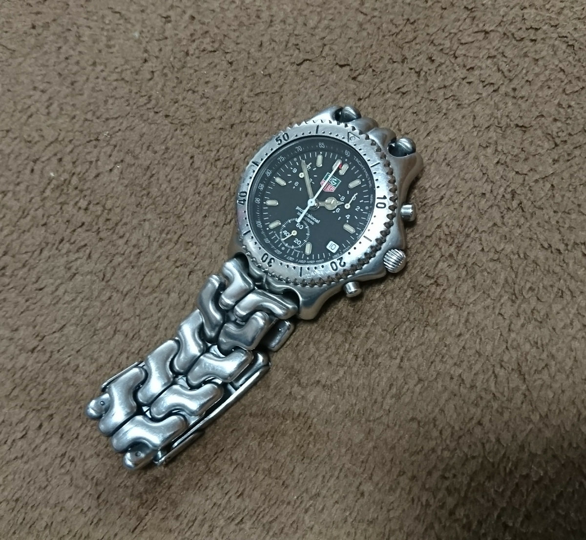 未動作☆要オーバーホール☆TAG HEUER タグホイヤー CG1110-0 クロノ 