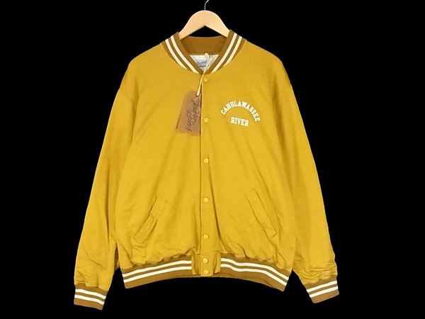 【即決】TENDERLOIN テンダーロイン RAYON SPORT JKT スポーツジャケット スタジャン GOLD L u71216115h0035ik06