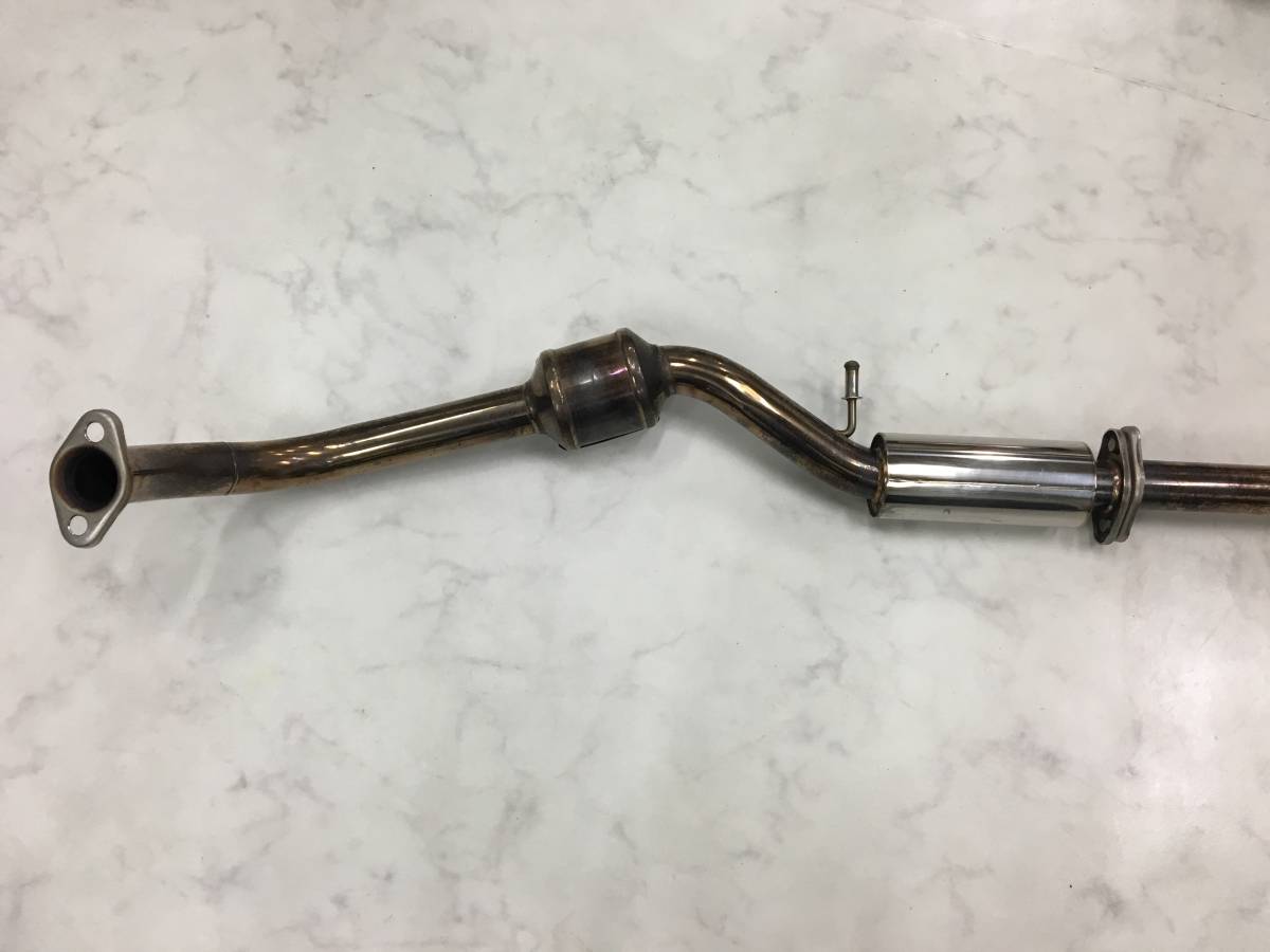 Jworks製アルトワークスHA22S用フロントパイプ・中間パイプ☆車検対応