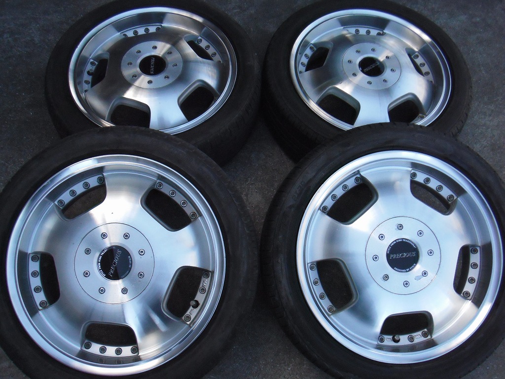 シュティッヒ プレシャス　5J/+42 PCD100/110マルチ　165/50R15 軽四用アルミタイヤセット　送料込み