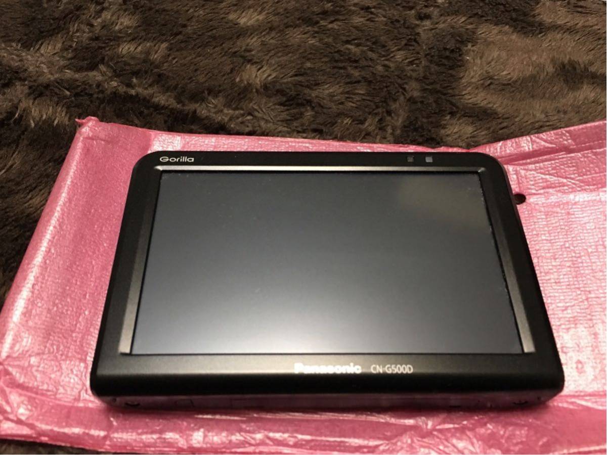 CN-G500D パナソニック ゴリラ ポータブルカーナビ 5インチ ワンセグ
