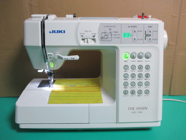 安心保証付き ジューキ HZL-7900 美品 好調 頑丈JUKIジューキTHE 安心保証付き ジューキ HZL-7900 美品 好調 頑丈JUKIジューキTHE