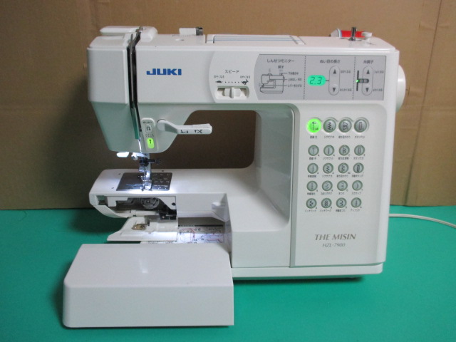 安心保証付き ジューキ HZL-7900 美品 好調 頑丈JUKIジューキTHE 安心保証付き ジューキ HZL-7900 美品 好調 頑丈JUKIジューキTHE