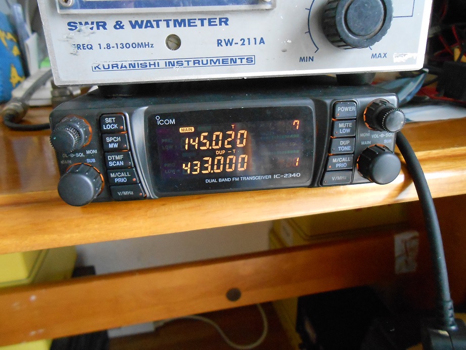 アマチュア無線 ICOM IC-2340D 144/430MHz トランシーバー 本体
