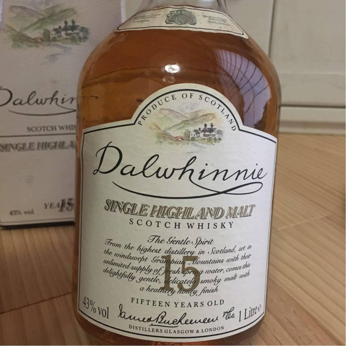 オールドボトル ダルウィニー 15年 お得な 1000ml ダルウィニー15年