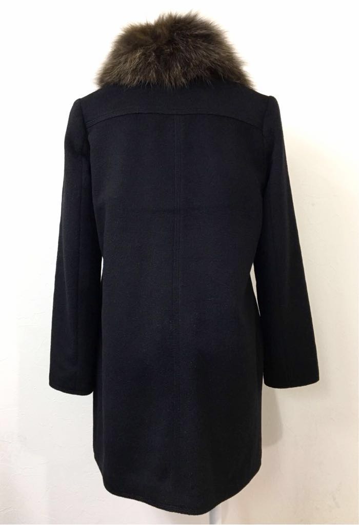 再入荷 JILL STUART ジルスチュアート 着脱式 ブルーフォックス ファー 