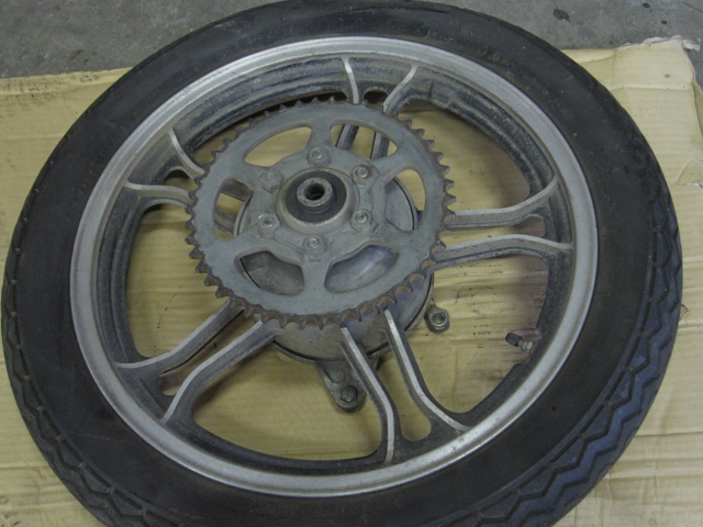 XJ400D XJ400 XJ400E ヤマハ純正 ホイール 前後セット 当時物