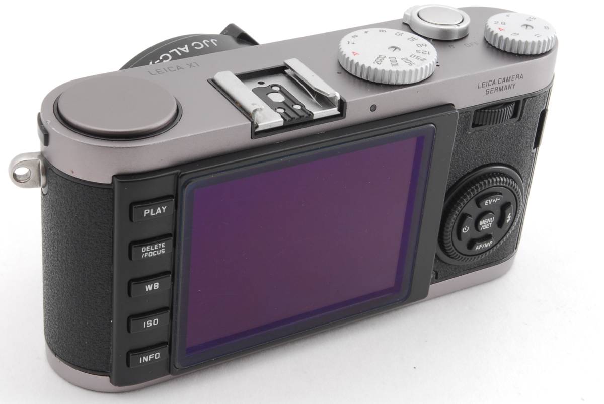 スチールグレー Leica ライカX1 デジタルカメラ 1220万画素 X1 ライカ 