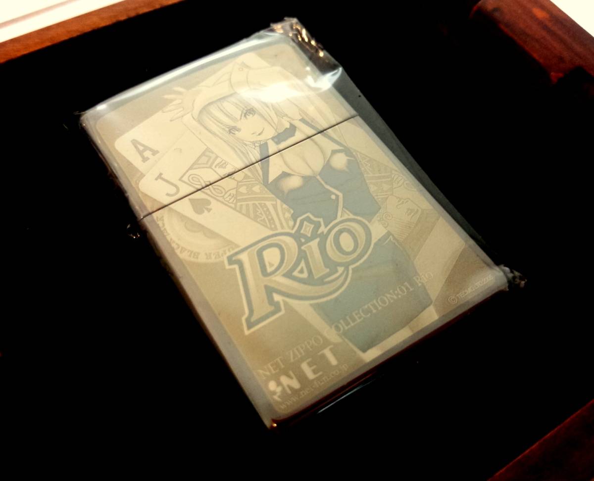 新品 リオ ZIPPO リオ NET ZIPPO COLLECTION01 スーパーブラック 