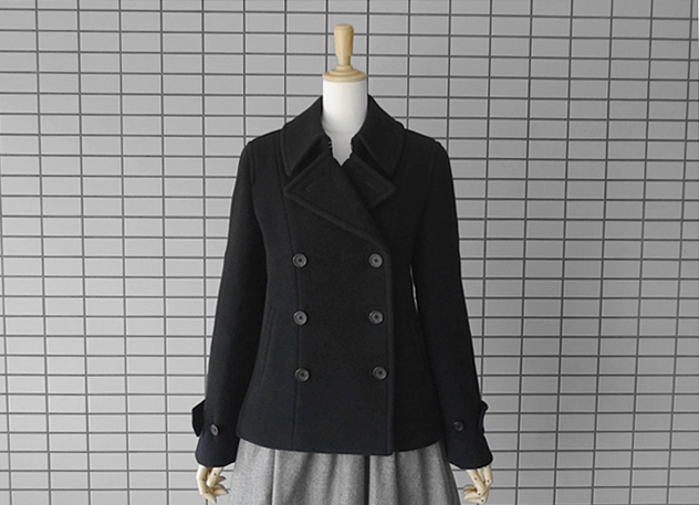 マーガレットハウエルMARGARET HOWELL カシミヤウールPコート WOOL 