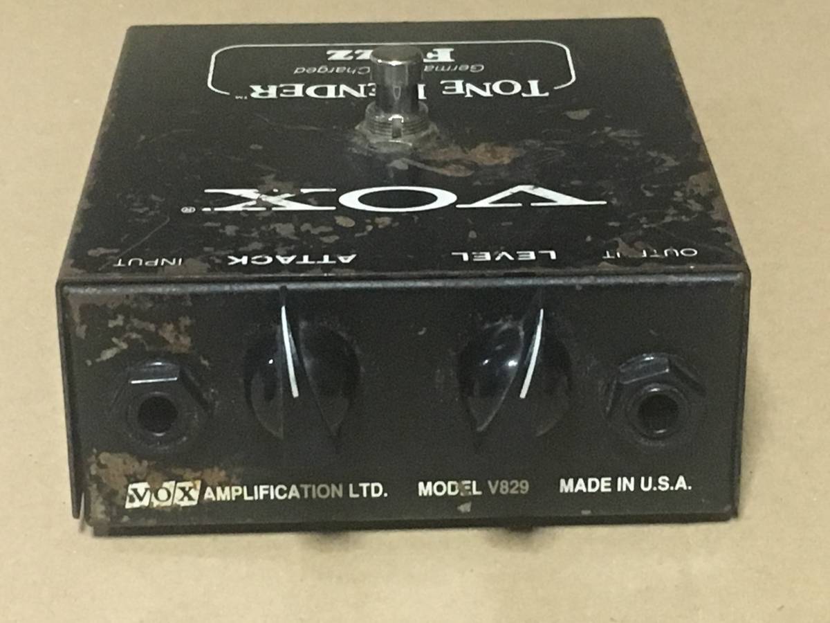 ゲルマニウム！VOX TONEBENDER V829 90年代復刻 FUZZ VOX TONE BENDER V829