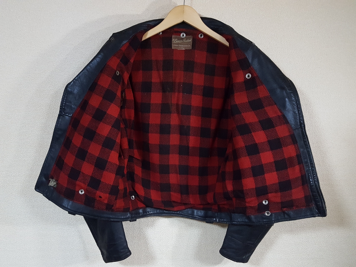 40s 50s ビンテージ BUCO J-21 ホースハイド ライダース プロトタイプ 