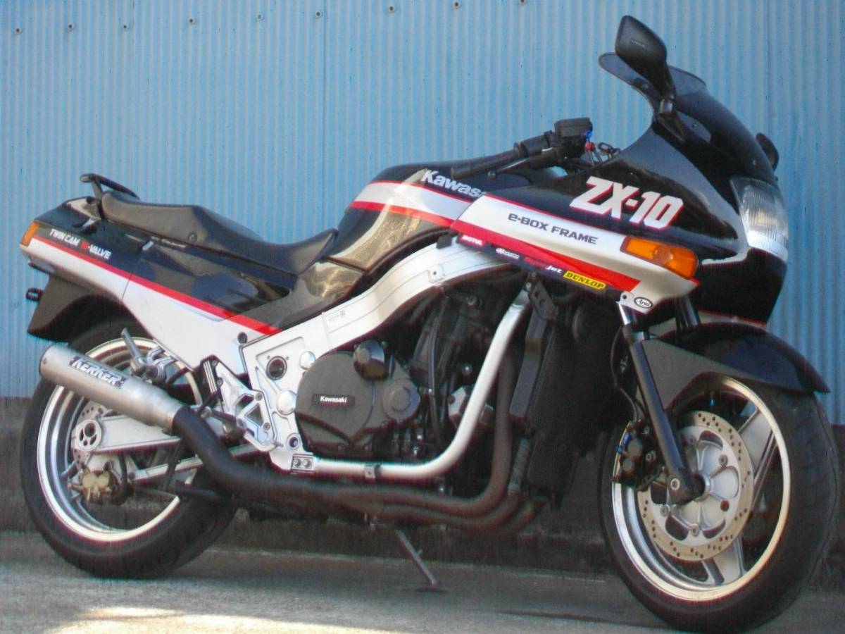 ZX-10(ZXT00B) 過走行距離車の割にエンジン好調! 福島発! 自動車