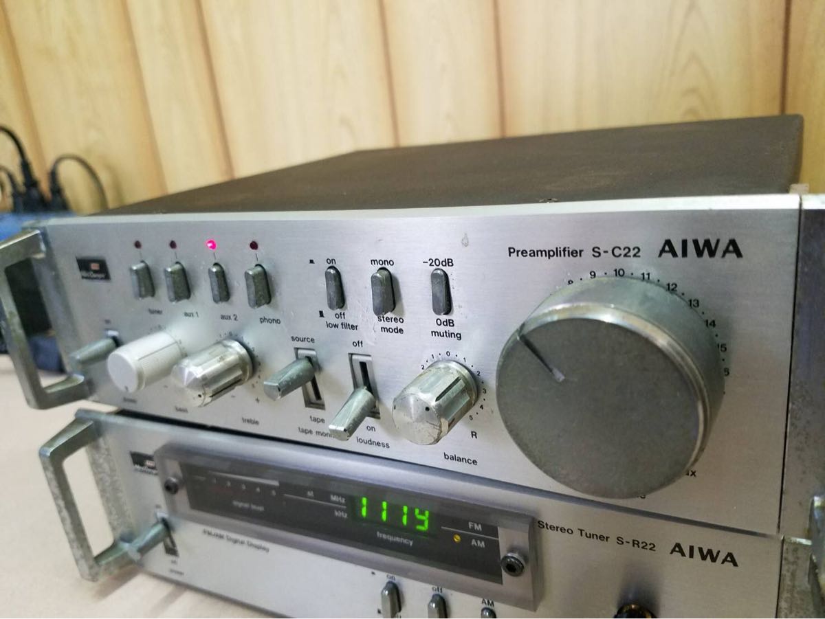 AIWA Preamplifier S-C22 AIWA S-p22