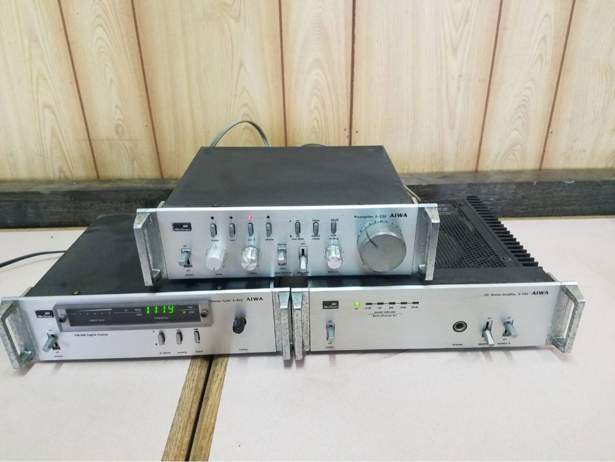 AIWA Preamplifier S-C22 AIWA S-p22