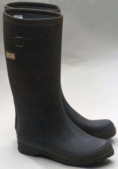 ヒロミチナカノ WL146 防寒 軽量 ロングブーツ ゴム長靴 ダークブラウン 24.0㎝