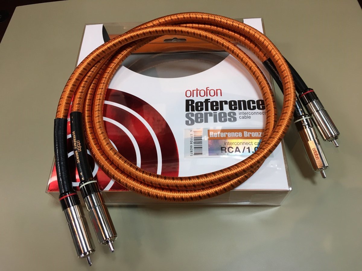 ortofon RCAケーブル ペア Reference 6NX 1m ortofon オルトフォン Reference RCAケーブル 6NX(1mペア) Cables