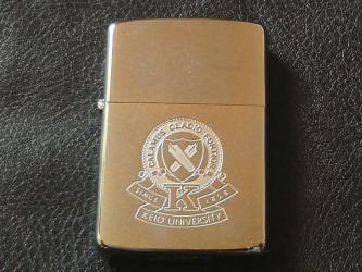 ZIPPO 慶應義塾大学 1989年 ヴィンテージ KEIO UNIVERSITY 福沢諭吉 