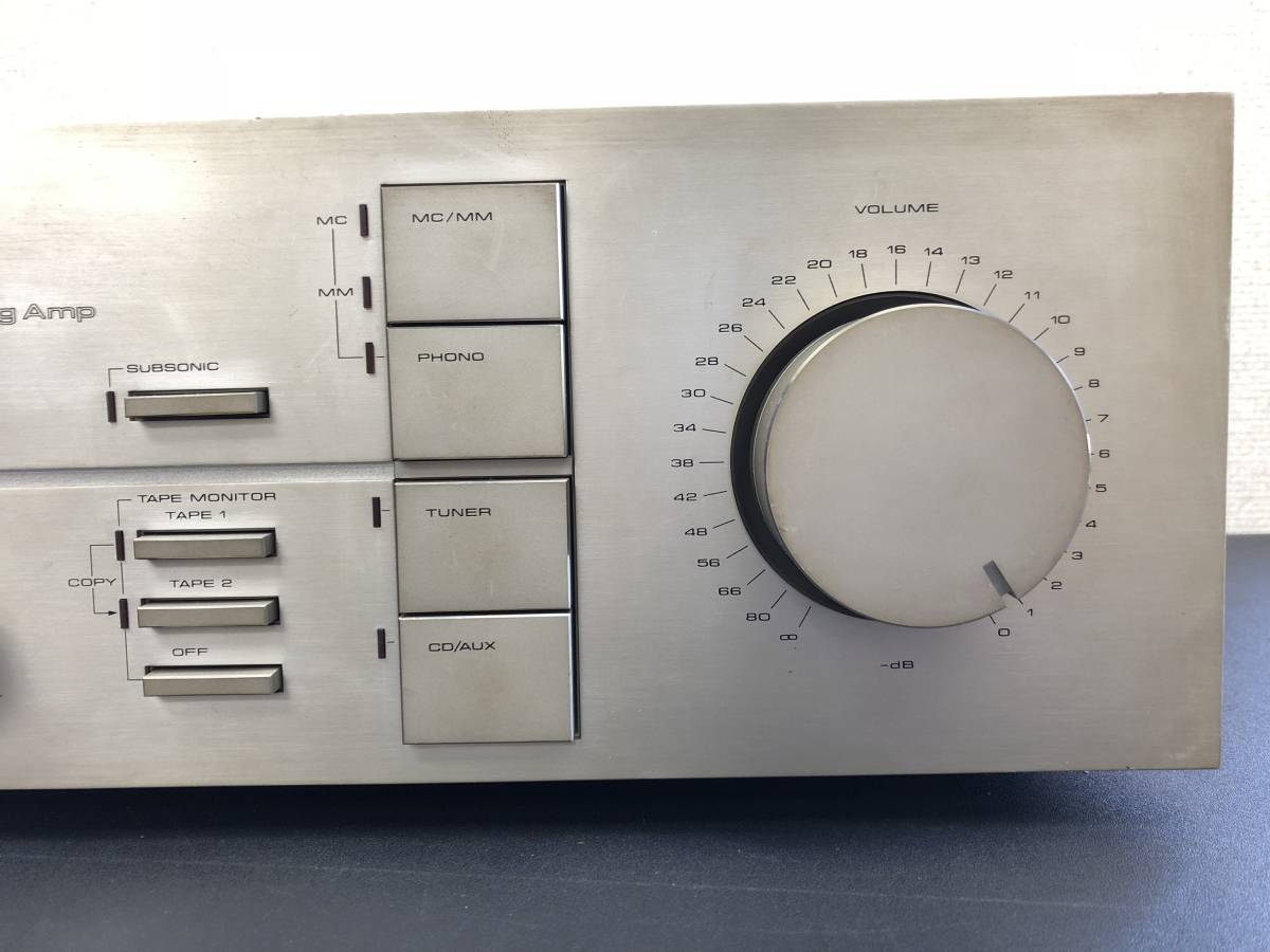 オーディオ機器 PIONEER パイオニア A-100 プリメインアンプ 1984年
