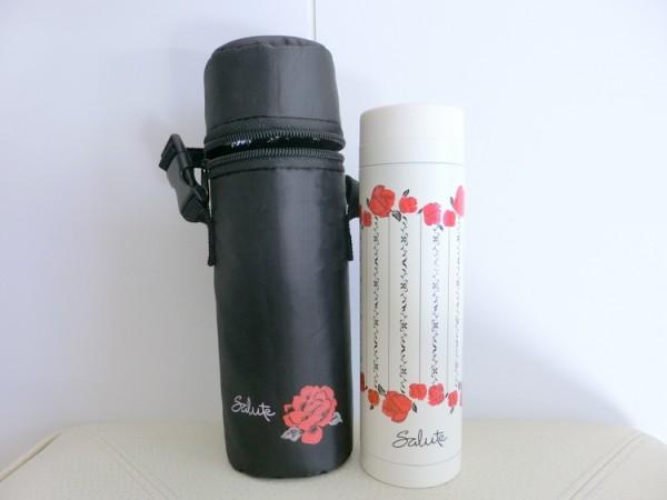 【新品】ワコール サルート ステンレスマグボトル & ケース 咲姫 ★ 非売品 ノベルティ