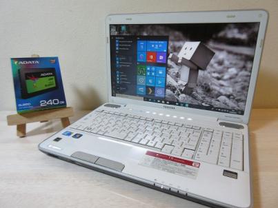 【最新Windows10☆超爆速SSD仕様】東芝 TX/66LWHYD☆Core i5 430M 2.27GHz☆新品SSD240GB/メモリ4GB/Office/Wi-Fi/HDMI/ブルーレイ☆